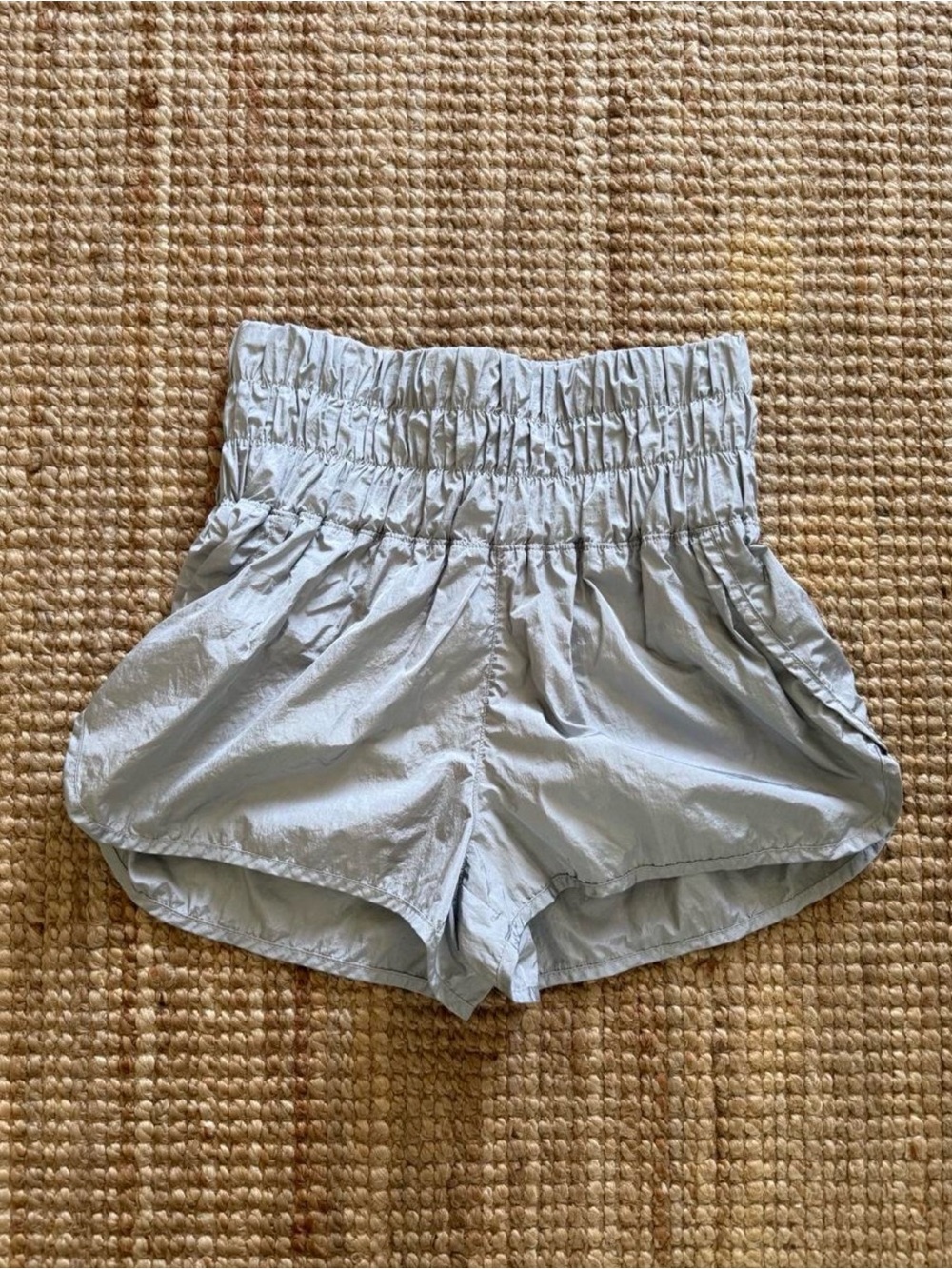 Free People Movement Shorts - Silver / Medium